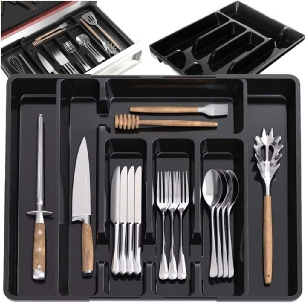 Organizér do kuchyňské zásuvky RUHHY 24748, plast Obrázek produktu 