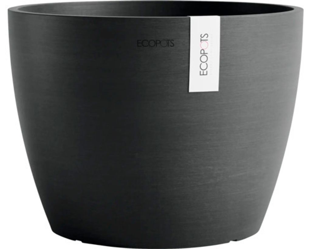 Pflanztopf Ecopots Stockholm Kunststoff Ø 31 cm H 23,5 cm Produktbild 