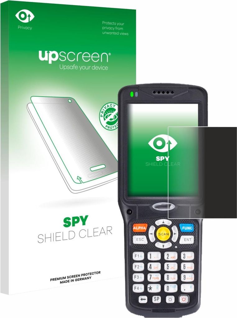 Für Unitech HT510 Sichtschutzfolie Schutzfolie upscreen Anti-Spy Privacy Sichtschutz Blickschutz Display Schutz Folie Blaulichtfilter