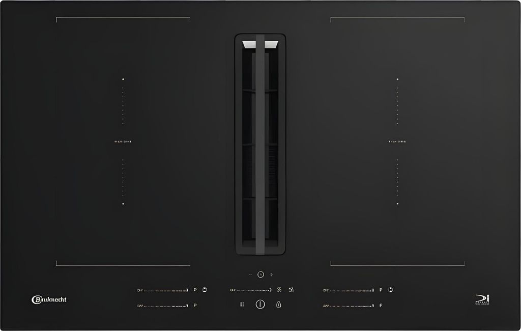 BAUKNECHT Kochfeld mit Dunstabzug - BVH60FFB01-Kochen mit integriertem Dunstabzug 80cm inkl.