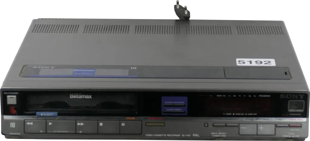Magnétoscope Betamax Sony SL-F30EC - Lecteur de Cassettes Vidéo Retro