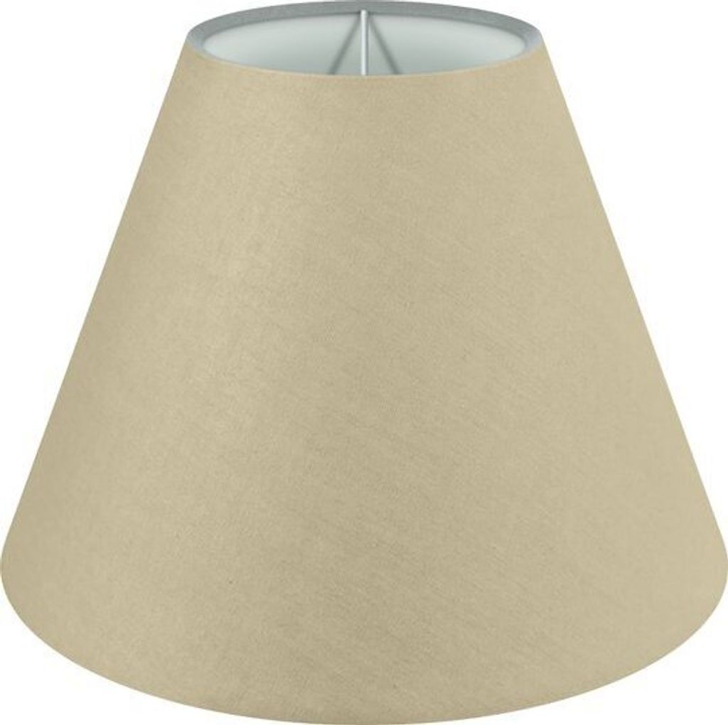 Wogati Premium Lampenschirm E14/E27 Baumwolle | Beige / Größe: S