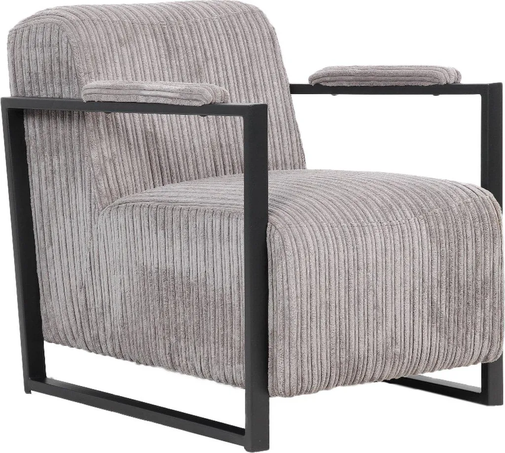 Chaise Longue pour Adulte Gris Clair - Meuble de Détente Salon et Bureau