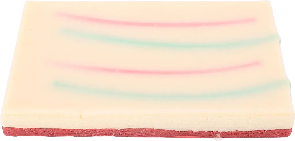Coussinet de suture en silicone à 3 couches pour entraînement médical