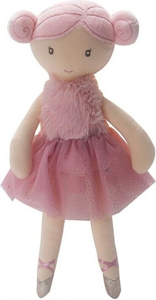 Innogio Stoff Toy Ballerina Puppe 33 cm