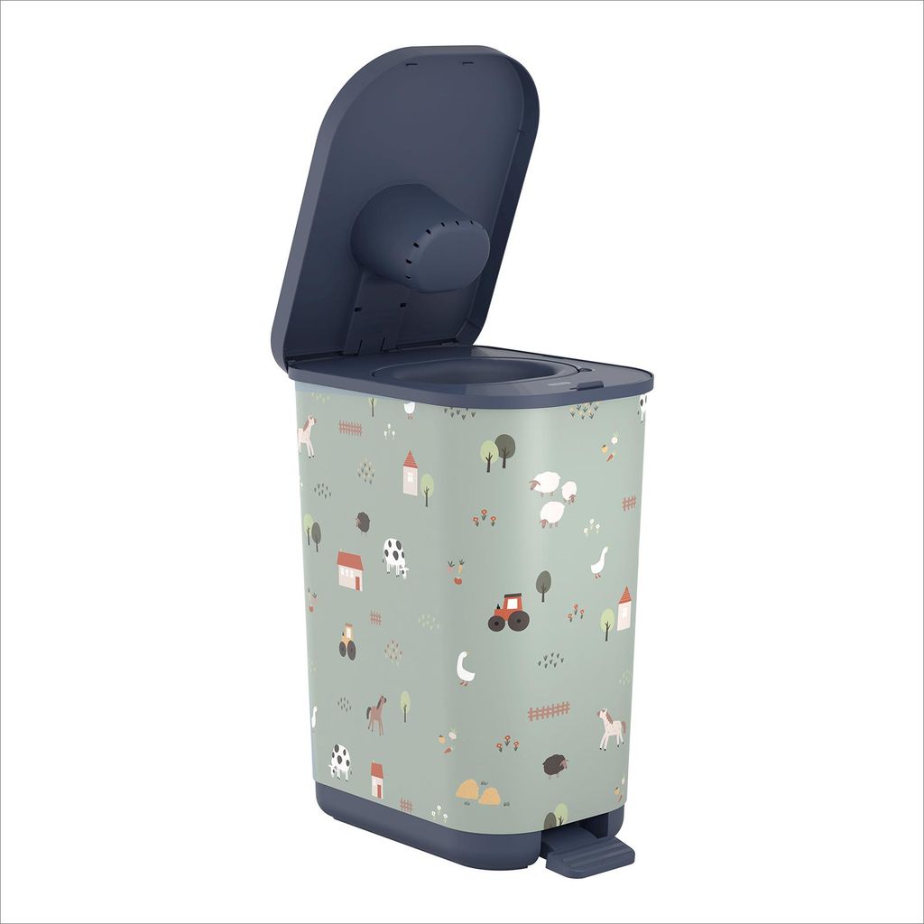 Rotho Babydesign Yuma, Eimer für trockene Windeln, Beige, Produktbild 