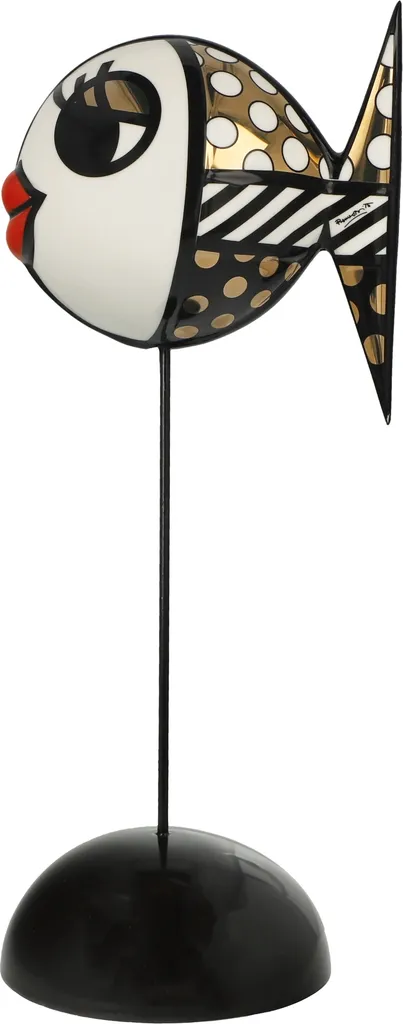 Goebel Britto Golden Deeply in Love 2 - Scultura Pop Art 2025