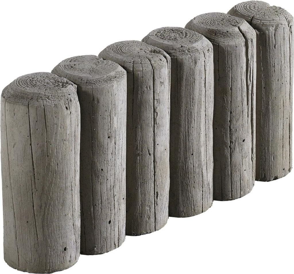 Kann Palisade Antik 5er- Element 20 x 39,5 x 8 cm braun