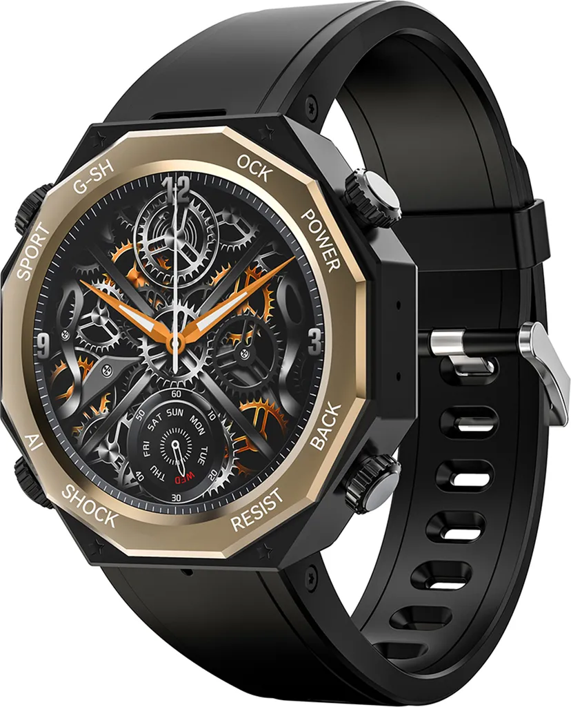 Smartwatch Rogbid M1 Nero: Chiamate e Salute al Polso - Offerta