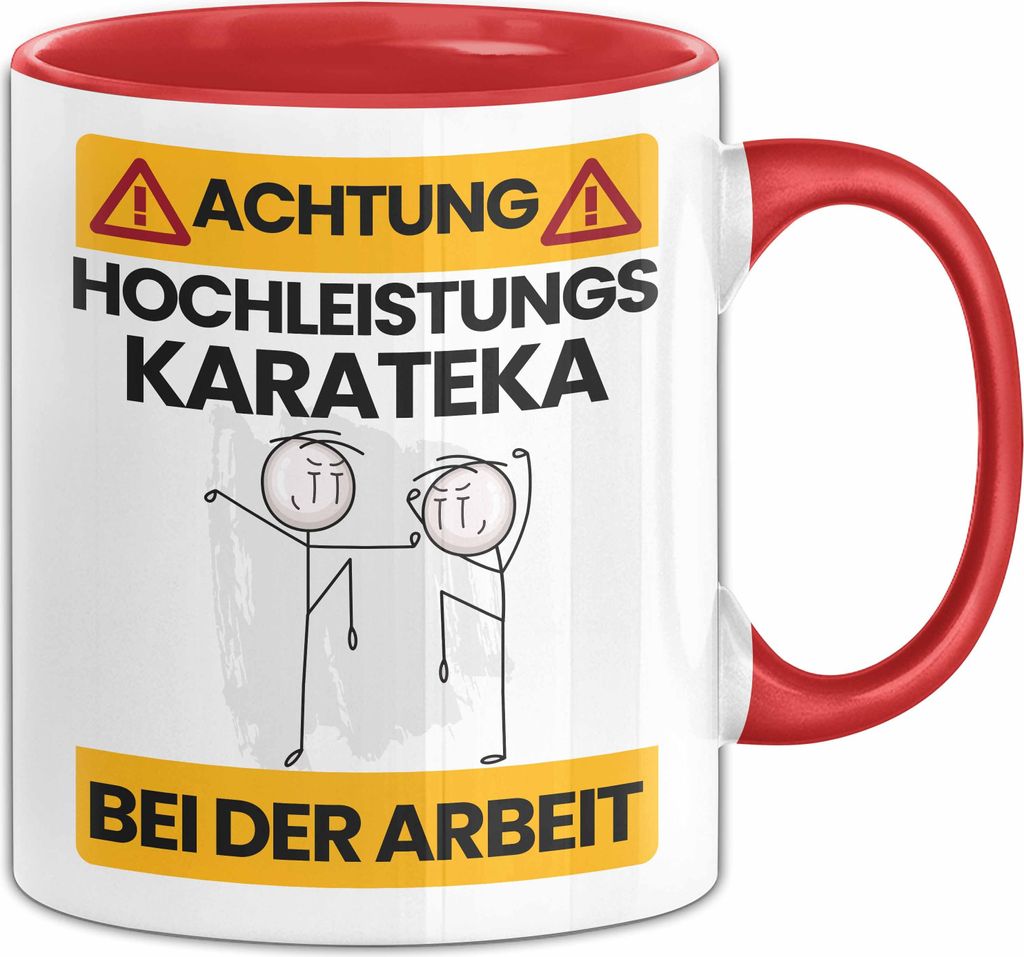 Karateka Tasse Geschenk Lustiger Spruch Geschenkidee für Produktbild 