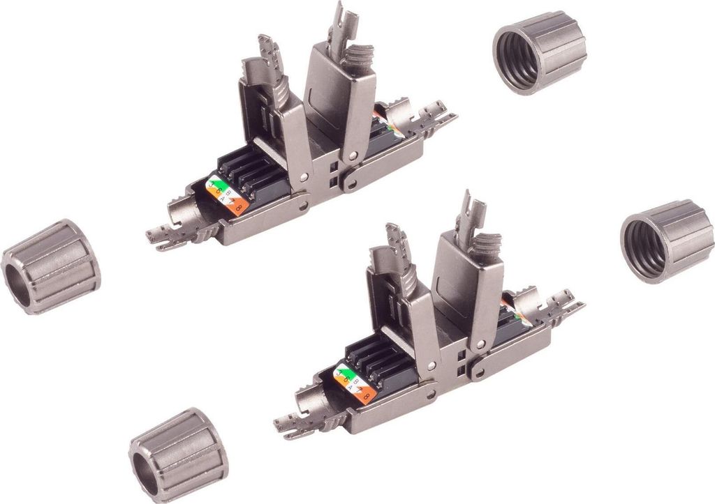 shiverpeaks LSA Verbinder, werkzeuglos, quick, STP, Cat Produktbild 