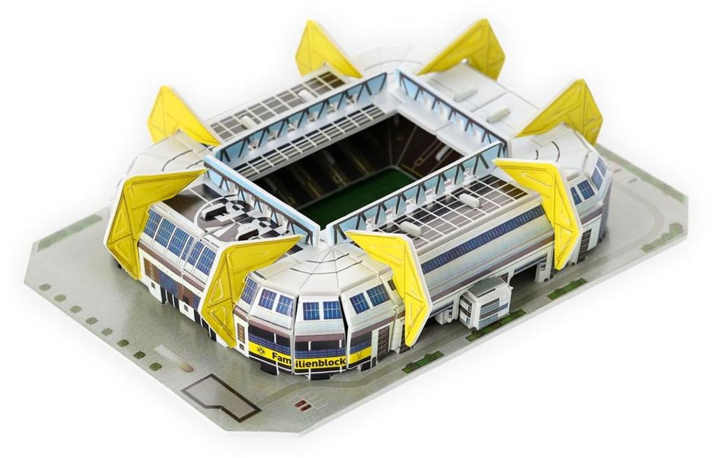 BVB Mini Puzzle Signal Iduna Park 3D-Stadionmodell Produktbild 