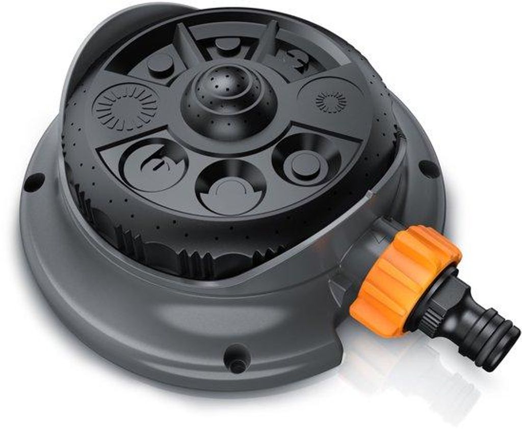 Unyqoos Vielseitiger Rasensprenger mit 8 einstellbaren Formen für optimale Gartenbewässerung