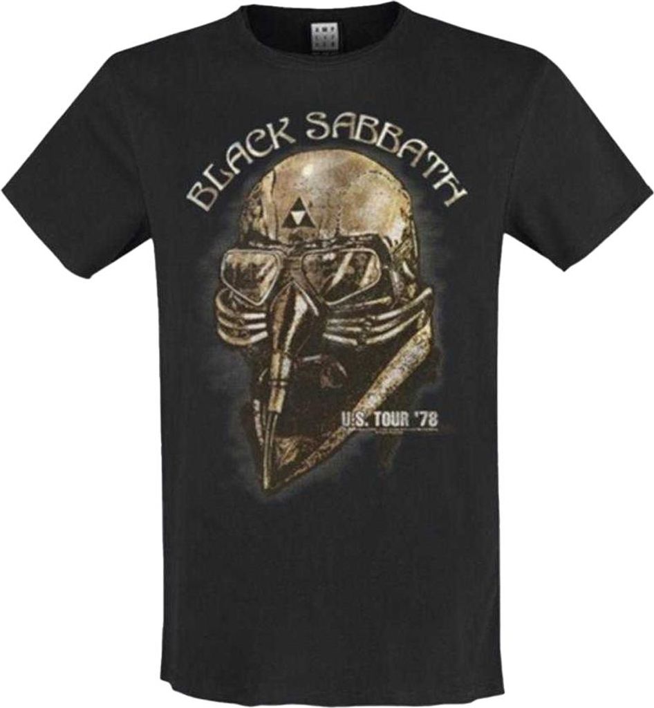 Black Sabbath - "Gold Tour 78" T-Shirt für Herren/Damen Uni PH4791 (S) (Grau)