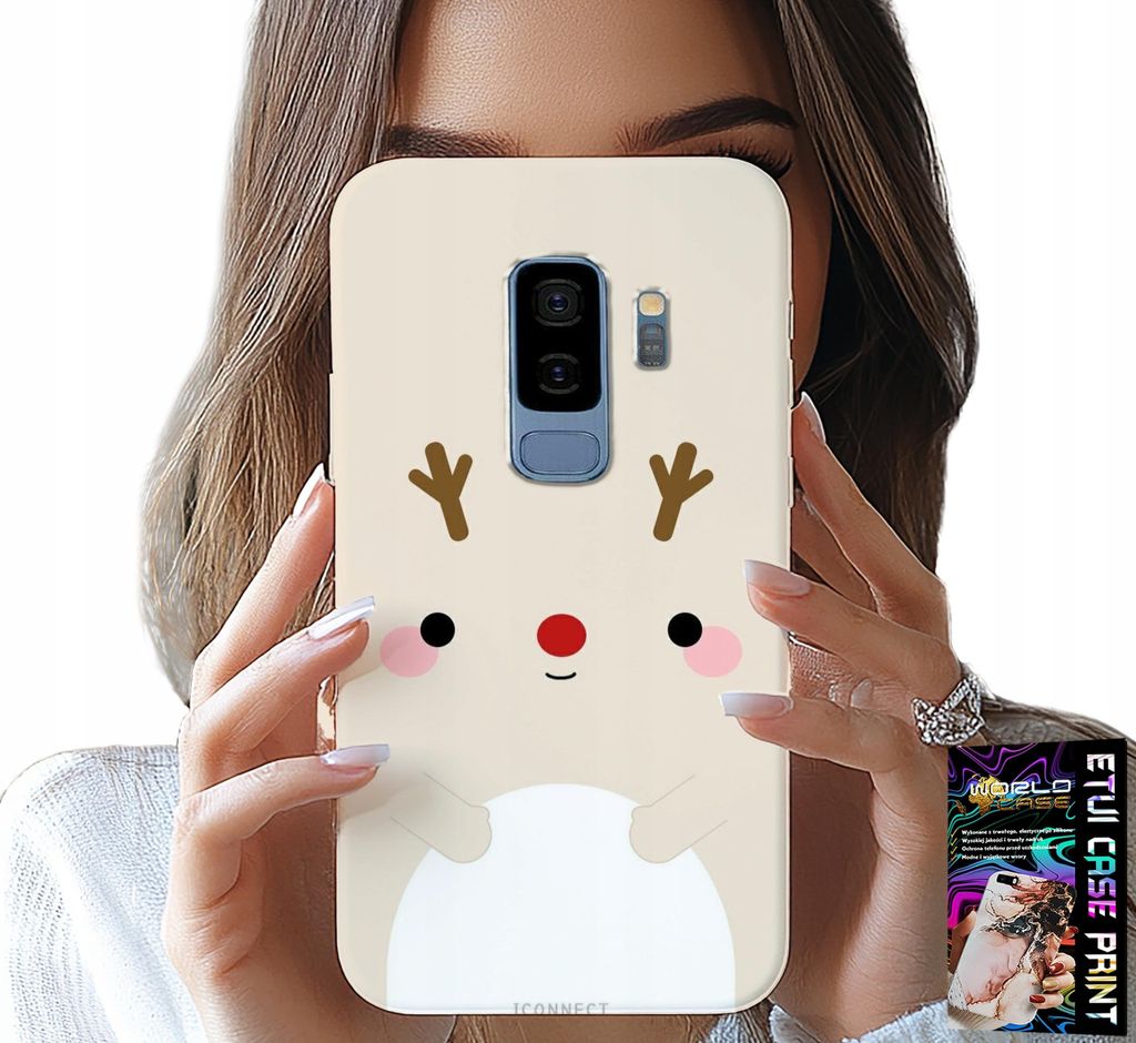 Fall Für Samsung Galaxy S9 Plus - Rentier, Rentier, Weihnachten Designs