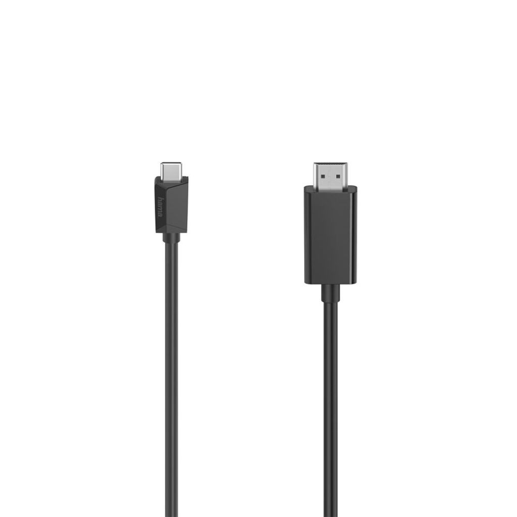 Hama Video-Kabel, USB-C-Stecker - HDMI -Stecker, Ultra-HD 4K, 1,50 m