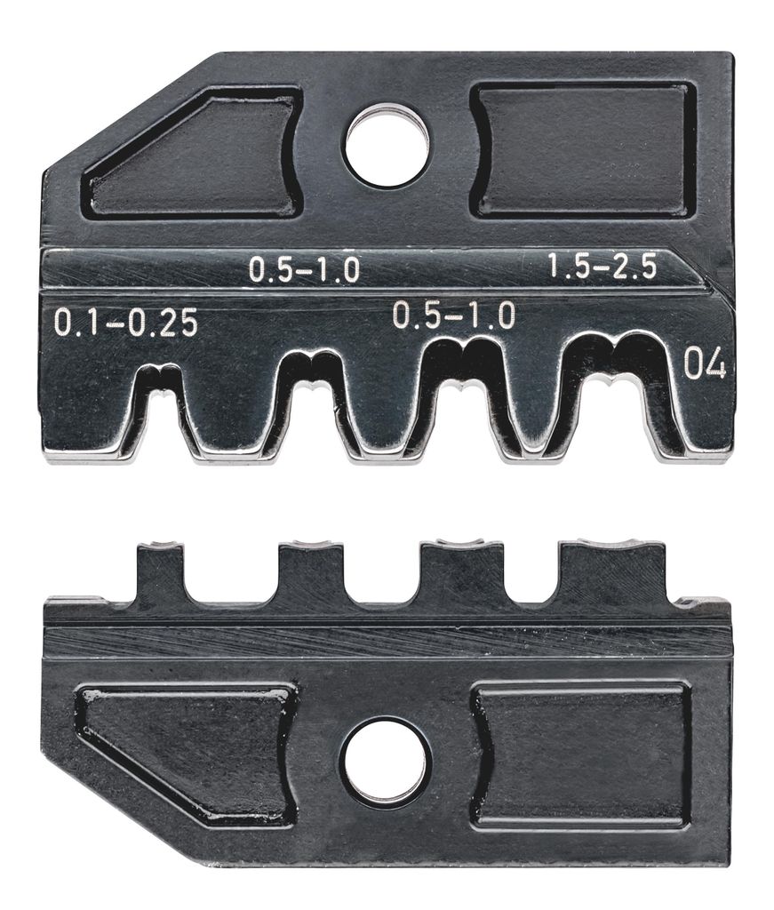 KNIPEX Crimpeinsatz unisolierte Steckverbinder