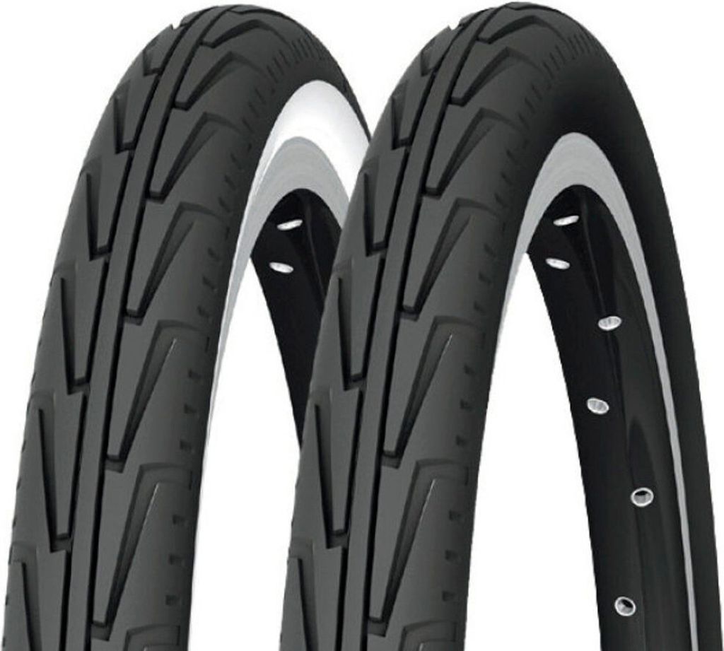 Michelin Reifen City´J 44-406 20 Zoll Draht schwarz weiß Produktbild 