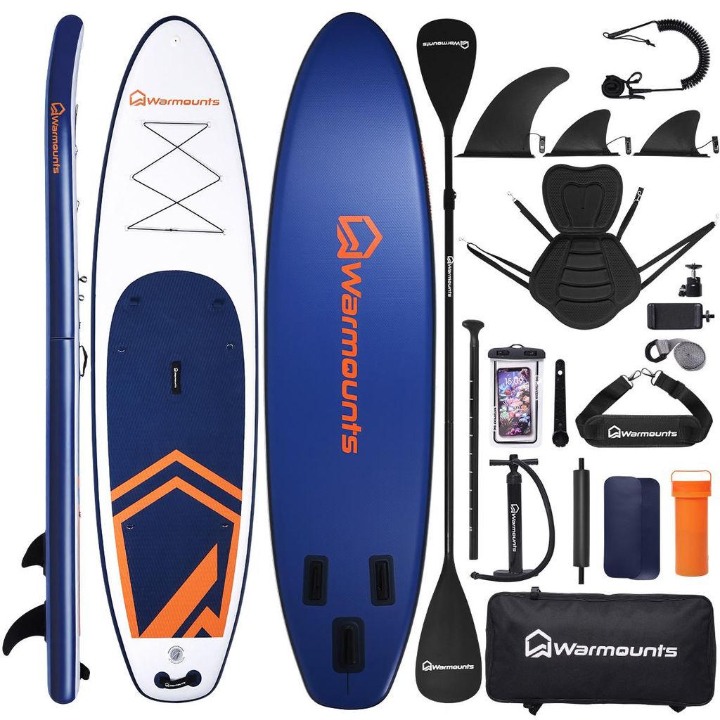 Warmounts 350cm Groß Aufblasbares SUP Board, 86cm Stand Up Produktbild 