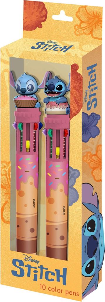 Lilo & Stitch Zehnfarbkugelschreiber 2-er Pack