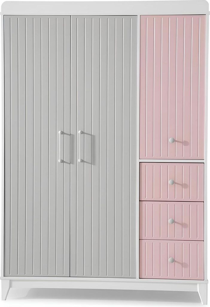 Stilvoll Kleiderschrank Mehrfarbig Holz Schrank Design Kinderzimmer