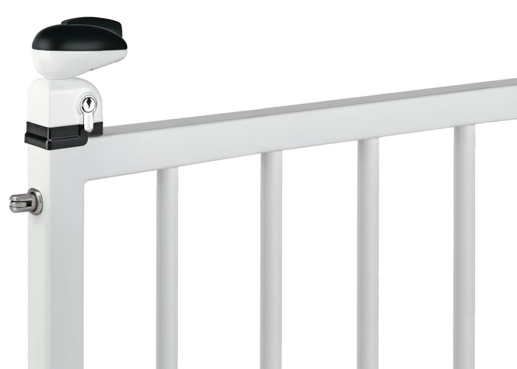 Serrure de piscine TWIST 40mm blanche - LOCINOX - Image du produit 