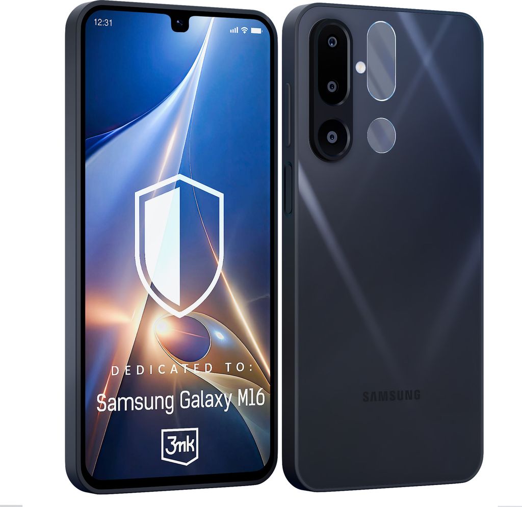 3mk Hybridglas Lens Protection für Samsung Galaxy M16 5GKamera Objektiv Kameralinse 0,16mm 6H (4 Stück)