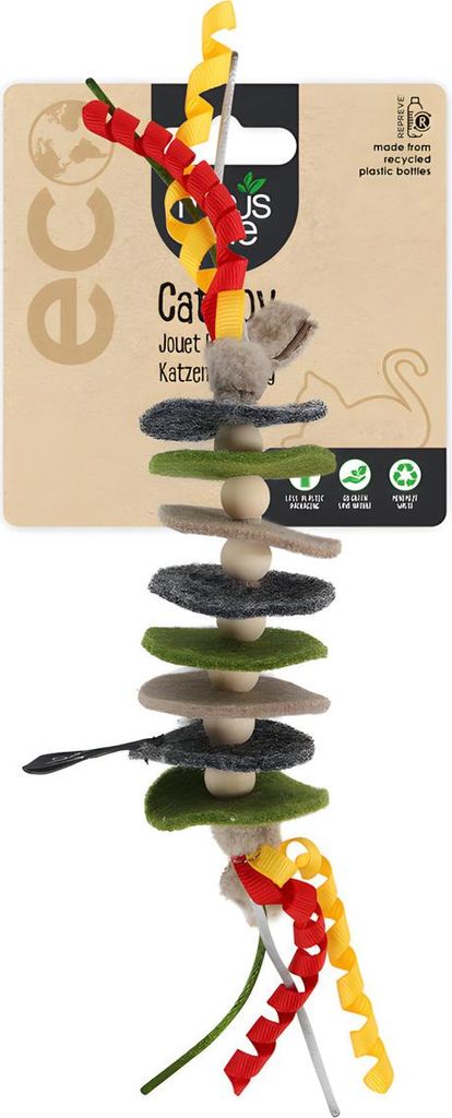 Minus One Classic Felt Cat Toys - Rope