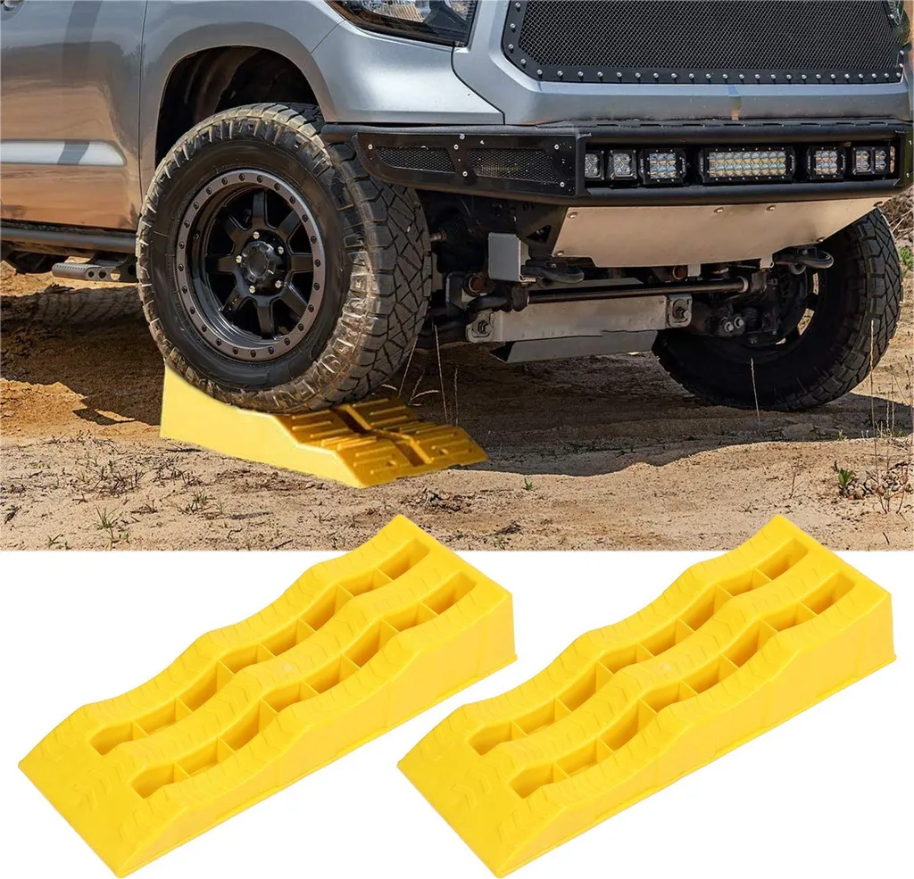 Cales de roue pour caravane et camping-car - Système de niveau 3 tons