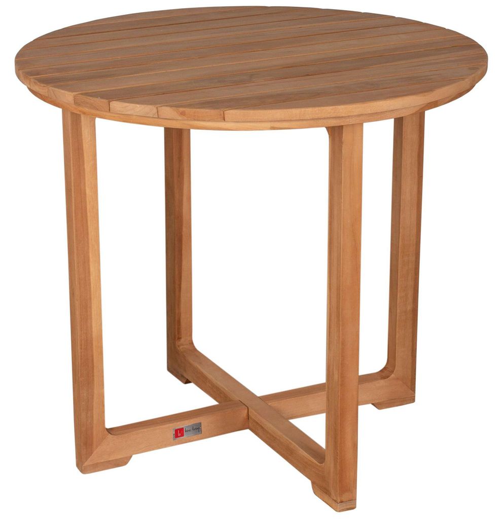 Teakholz - bene living - Gartentisch Retford 85 cm Produktbild 