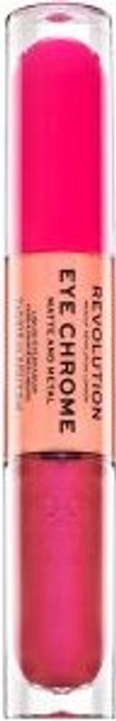Makeup Revolution Eye Chrome Matte & Metal Liquid Eyeshadow - Desire langanhaltender Lidschatten in Stiftform 2,2 g