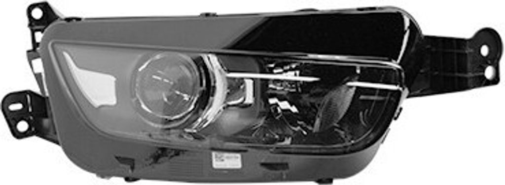 VAN WEZEL Scheinwerfer Rechts für CITROËN C4 Grand Picasso II 0980986M