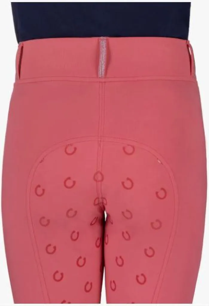 Legging d'équitation QHP Jaily Junior anti-frottement pour confort enfant