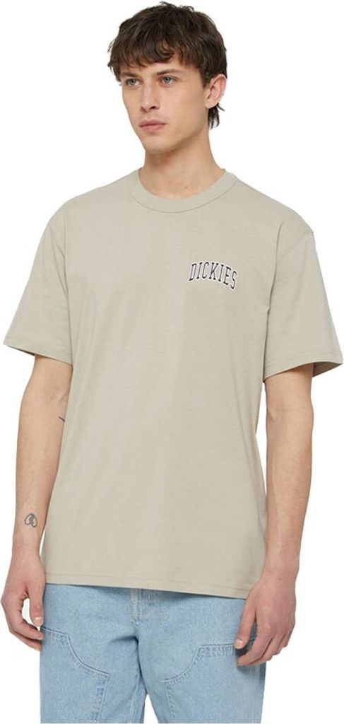 Dickies Aitkin Chest Kurzarm-t-shirt Beige XL Mann Beige XL