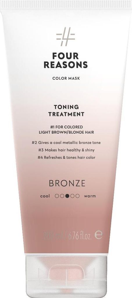Four Reasons Color Mask Toning Treatment Bronze 200ml Produktbild 