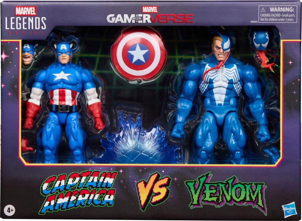 Marvel Legends Series Gamerverse Captain America vs Venom, Obrázek produktu 