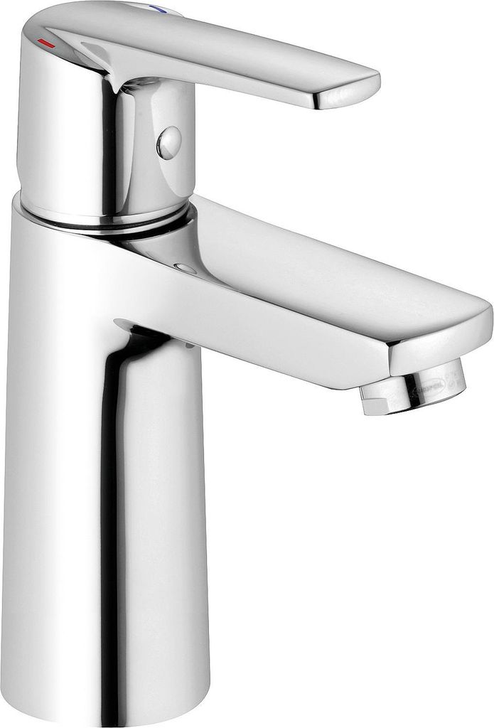 asdec life Waschtischmischer Heinrichschulte Alpha 300 chrom, ohne Ablaufgarnitur