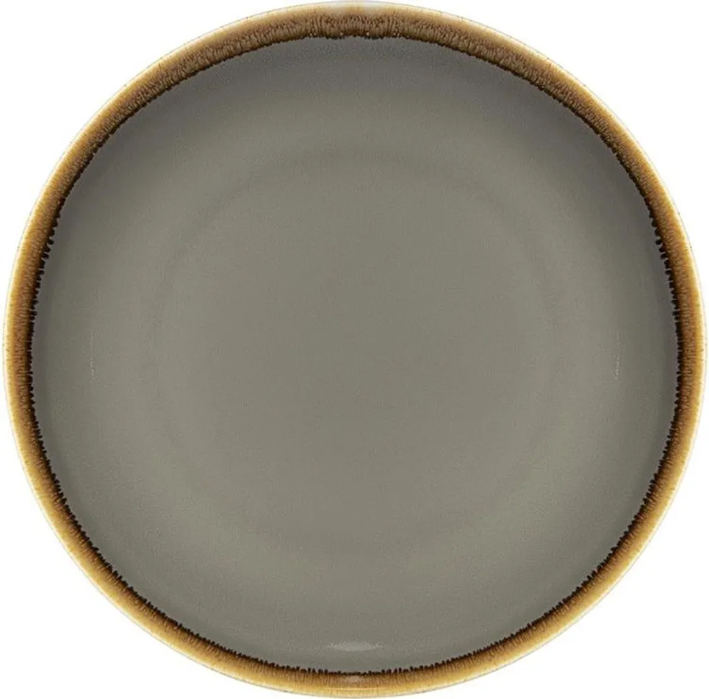 Piatto da caffè Olympia Kiln smoke 28 cm