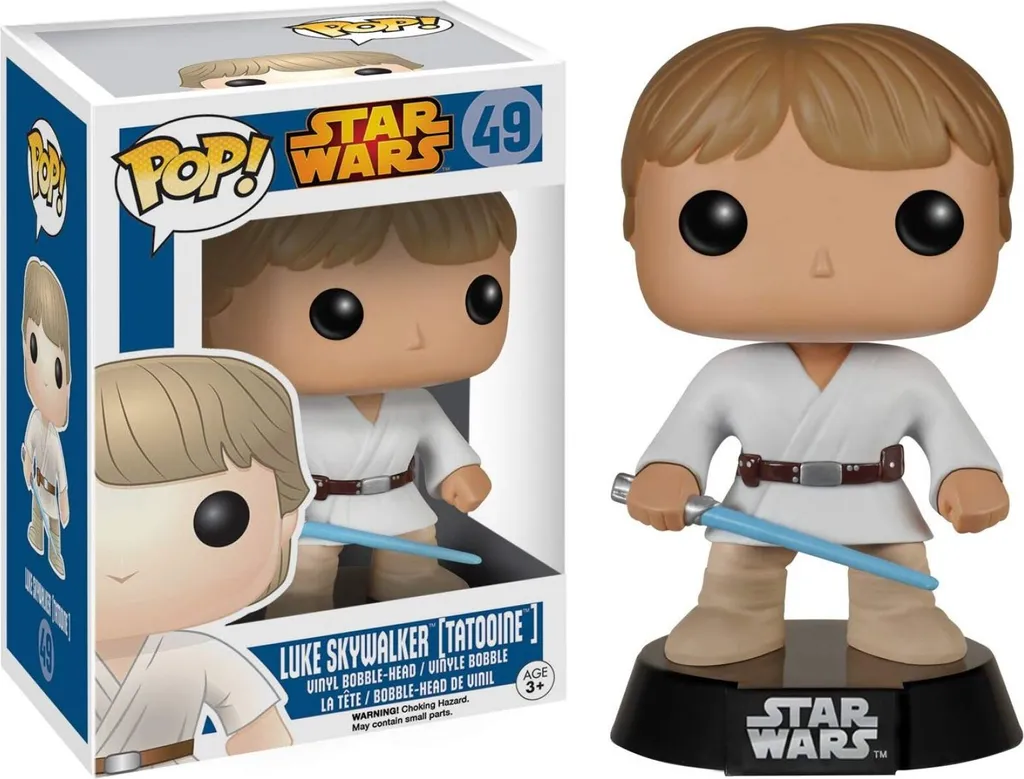 Figurine de collection Luke Skywalker Star Wars Funko POP Tatooine
