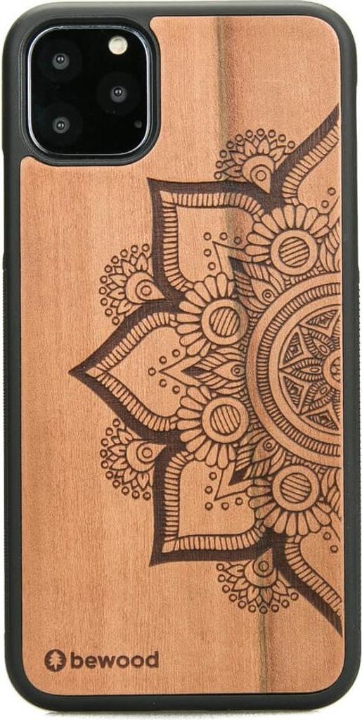 Holzhülle für iPhone 11 PRO MAX MANDALA APFELBAUM