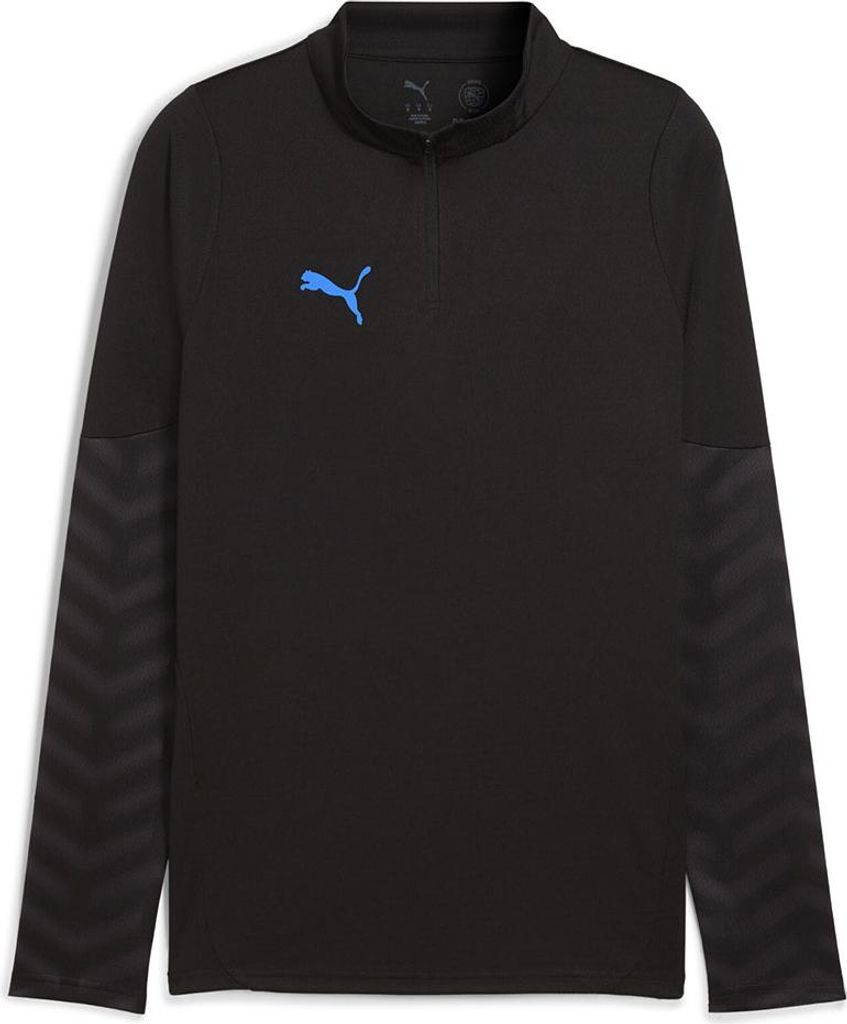 Puma Individualcup Halbreißverschluss-sweatshirt Schwarz 2XL Mann Schwarz 2XL