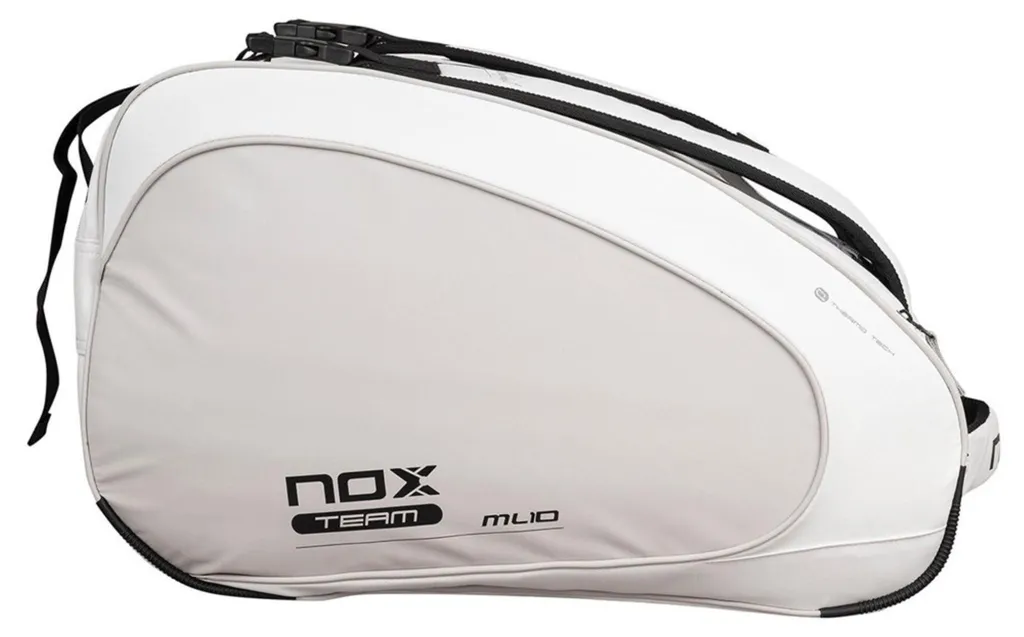 Sac de sport ergonomique NOX BPML10TEWHGR Gris et Blanc très résistant