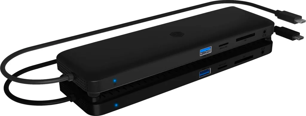 Docking Station Icy Box IB-DK2116-C USB-C 11-in-1 Triple 4K Display