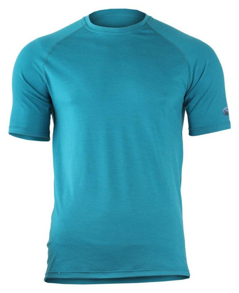 QUIDO Herren Merinowoll-Kurzarm-T-Shirt