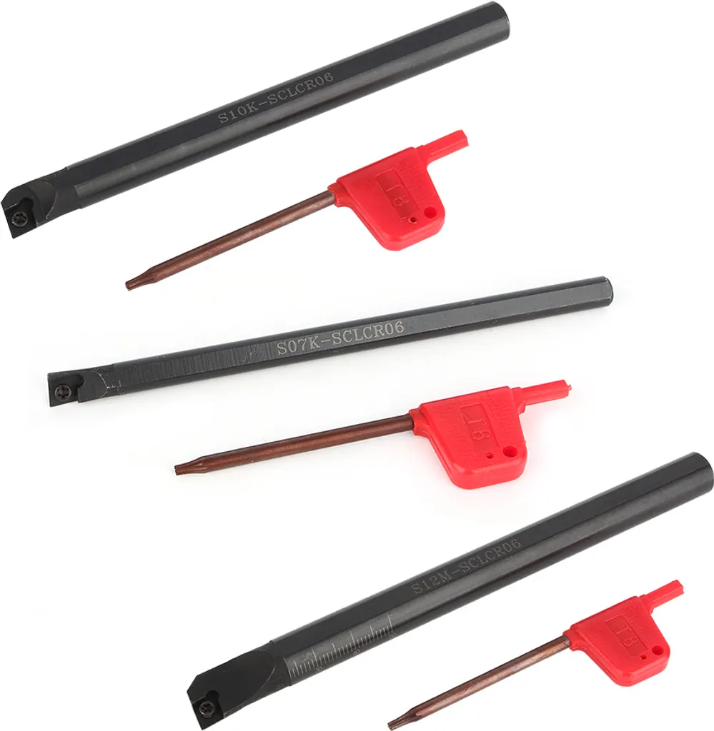Recensione Set SCLCR Tornio Interno: 10x CCMT0602 Inserti e Chiavi T8