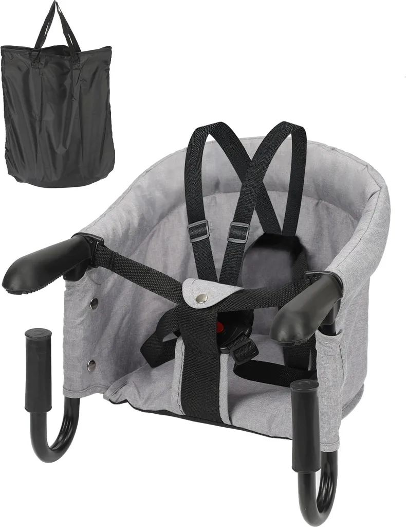 Rehausseur de chaise de table pliable pour voyage et sorties bébé