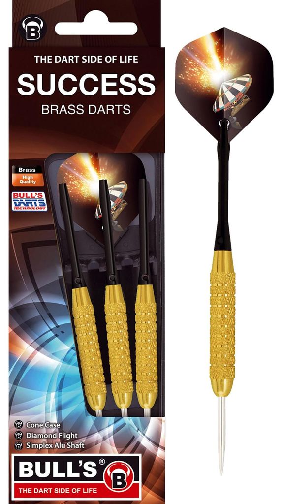 Bulls 3 Steeldarts Success Brass 21 g