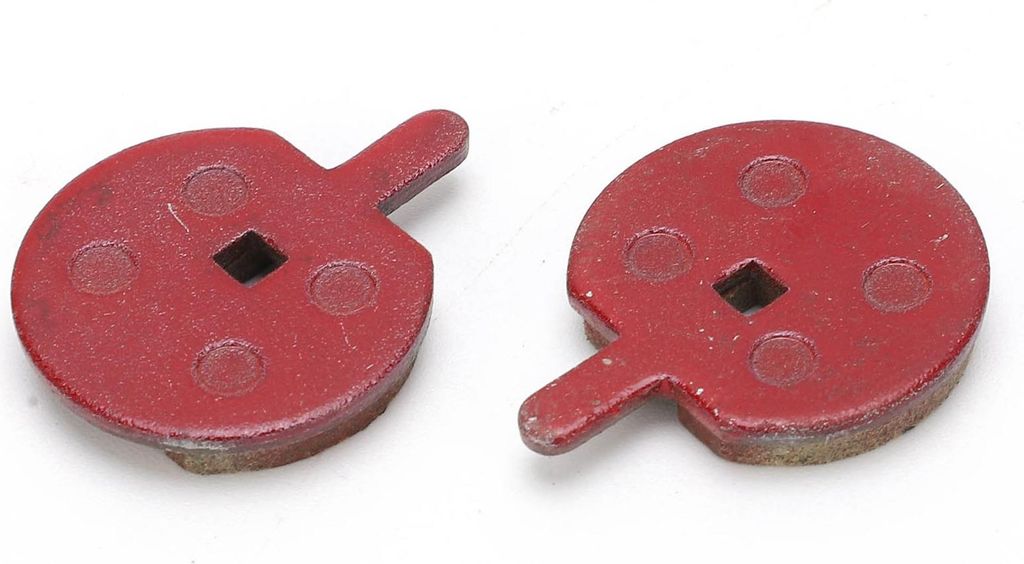 Alomejor Scheibenbremsbelag Harz Halbmetall Bremsbel?ge Ersatz fr Fahrrad Mountainbike