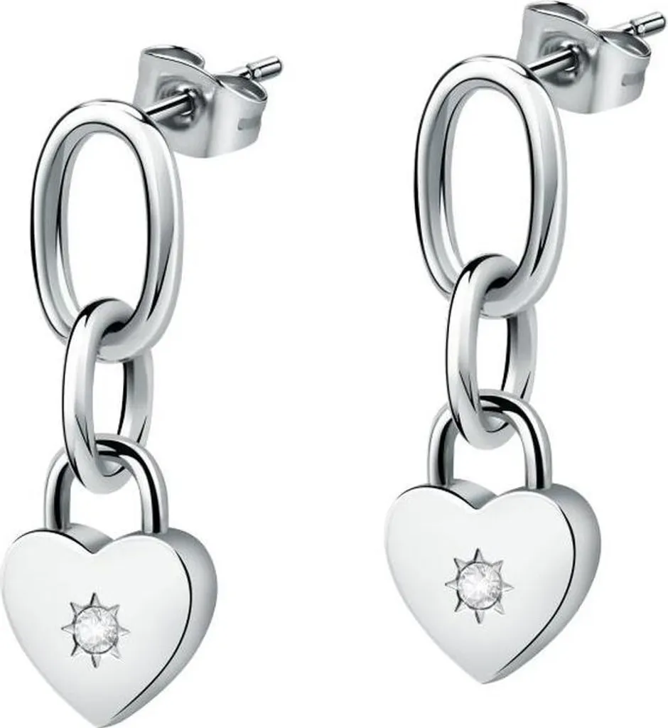 Boucles d'oreilles Morellato ABBRACCIO en acier hypoallergénique et chic