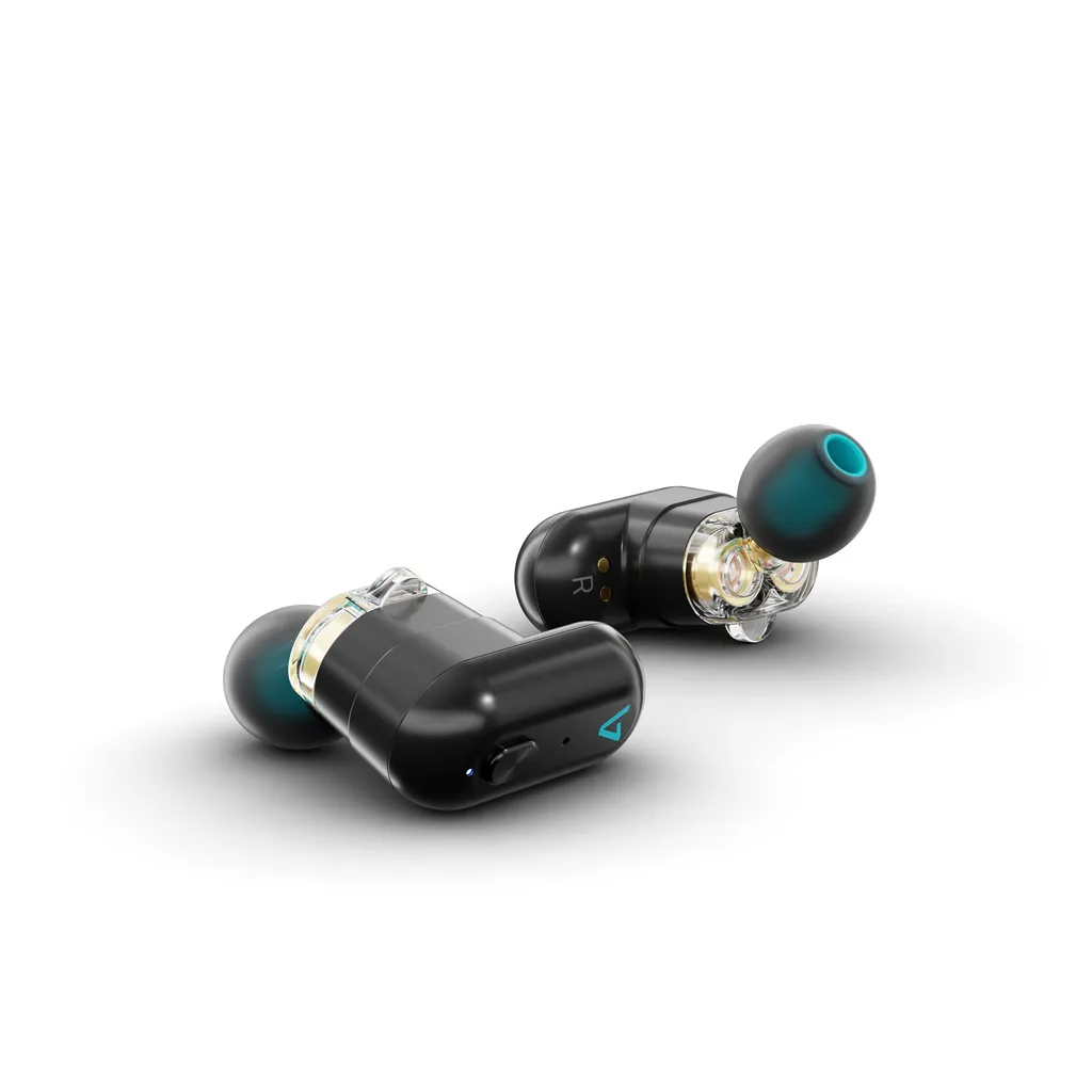 LAMAX Duals1 Écouteurs sans fil Bluetooth 5.0 aptX avec double driver